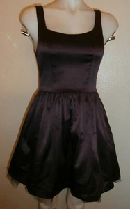 Forever 21 Purple women's dress Size Small satin-like material - Picture 1 of 5