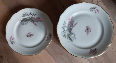 10 assiettes à dessert porcelaine d'Art émail de Limoges en très bon état - Photo 1/4