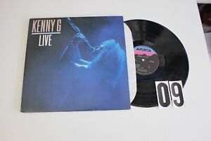 Kenny G Live 1989 avec 2 lps Jazz Record lp album vinyle original