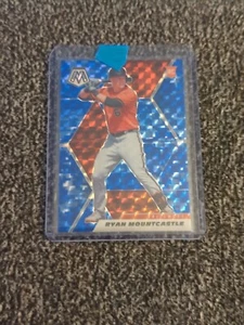 2021 Panini Mosaic - Blue Camo Mosaic #245 Ryan Mountcastle (RC) Baltimore - Picture 1 of 2