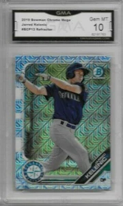 2019 Bowman Chrome Mega Box JARRED KELENIC MOJO REFRACTOR ~GMA GEM MINT 10 🔥🔥 - Picture 1 of 1