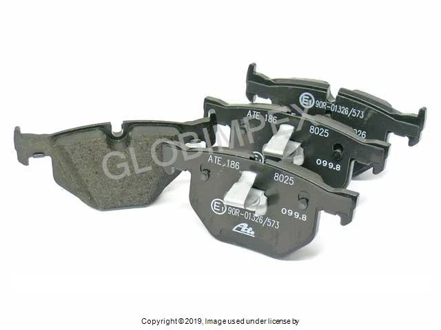 BMW 525i 525xi 528i 528xi 530i 530xi (2004-2008) Brake Pad Set Rear ATE OEM - Image 1 of 1