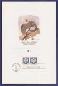 USA3 #O129A U/A FLEETWOOD PROOFCARD FDC STR2 Great Seal - Bild 1 von 1