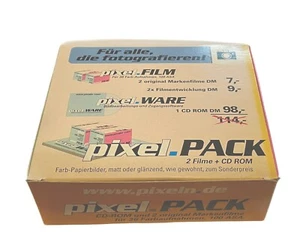 Pixel Pack - 2 pellicole originali di marca 36 scatti, 100 ASA con CD-ROM - NUOVE - Foto 1 di 3
