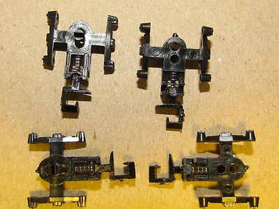 4 N SCALE FREIGHT TRUCK FRAMES WITH RAPIDO COUPLERS USE YOUR WHEELS OF CHOICE - Image 1 of 3