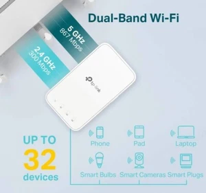 TP-Link RE300 Mesh WI-FI Range Extender, 6 Months Old,Done With Project. - Photo 1/8