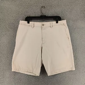 Banana Republic Shorts Mens 36 Khaki Flat Front Shorts - Picture 1 of 13