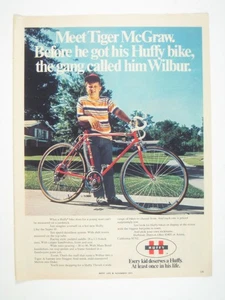 Huffy Super 10 Fahrrad Werbung 1971 Print Tiger MsGraw AD - Bild 1 von 2