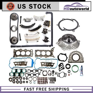 Timing Chain Kit Full Gasket Set Fits 2007-2008 Saturn Outlook XR Buick 3.6L - Picture 1 of 3