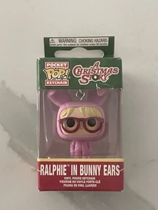 Eine Weihnachtsgeschichte - Pocket Pop! Schlüsselanhänger Ralphie in Hasenohren Funko Pop - Bild 1 von 5