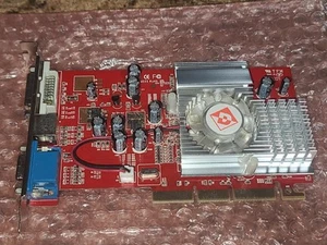 ATI 9250 256mb DDR1 128 Bit AGP TV DVI Diamond Stealth Video Card - Picture 1 of 7