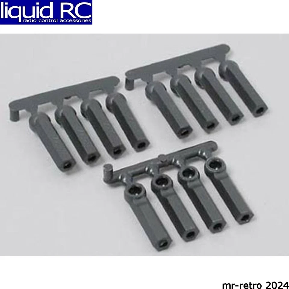 RPM R/C Products 73392 Long Shank Rod Ends:LOS ASC - Image 1 of 1