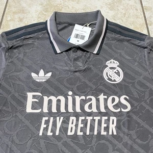 Adidas MCF Real Madrid CF Emirates Fly Better Polo Jersey Mens Size Medium NEW - Picture 1 of 8