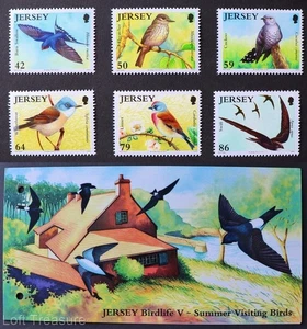 Jersey Stamps "Birdlife V - Summer Visiting Birds" Presentation Pack MNH 2011 - Picture 1 of 5