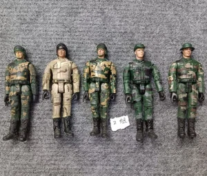 lote de 5 figuras de acción militares Wah Tung Toys Power Team Elite Solder 4" 1/18 c - Imagen 1 de 9