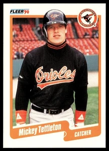 1990 Fleer Mickey Tettleton Baltimore Orioles #190 - Picture 1 of 2