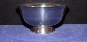 Vintage Reed & Barton Sterling Silver X1455 Paul Revere Reproduction Bowl 6.5" - Picture 1 of 14