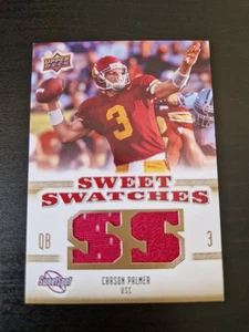 Carson Palmer 2010 Upper Deck NCAA Sweet Spot Football Patch Card NFL - Picture 1 of 2