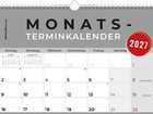 Monatsterminkalender 2027 Wandplaner 29,7 x 21 cm Wire Bindung