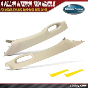 Manija interior de pilar delantero 2 piezas para Dodge Ram 1500 2002-2009 2500 03-09 - Imagen 1 de 9