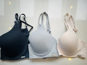 Ladies 38C New With Tags Nautica Moulded Bras X 3 - Picture 1 of 9