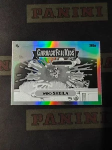 2024 Topps Chrome Garbage Pail Kids Negative Refractor 285a Wind Sheila - Picture 1 of 2