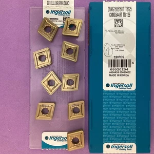 9pc INGERSOLL CNMG 544RT CNMG 160616RT Carbide Insert TT8125🎯Machinist - Picture 1 of 1