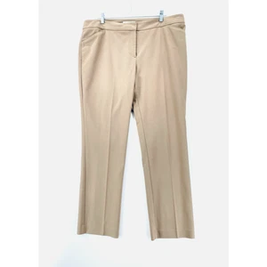 Chico's Women’s Pants Size Extra Large Brown Stretch Neutral Business Casual - Picture 1 of 9