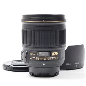 Lente Nikon AF-S NIKKOR 28 mm f/1,8G [casi como nueva] #2877C - Imagen 1 de 12