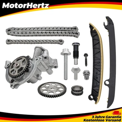 Steuerkettensatz+Ölpumpe+Dichtung für AUDI SEAT SKODA VW 1.2 TFSI 03F115225 CBZB - Bild 1 von 4