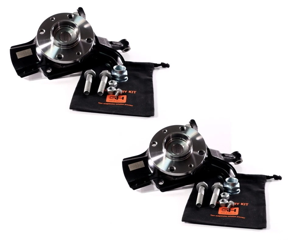 2x wheel bearing housing knuckle complete front right + left GH-282308H/V - Image 1 of 4