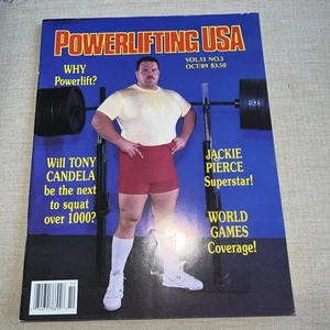 Powerlifting USA Magazine October 1989 Vol 13 Issue No 3 Weightlifting Vintage - Bild 1 von 9