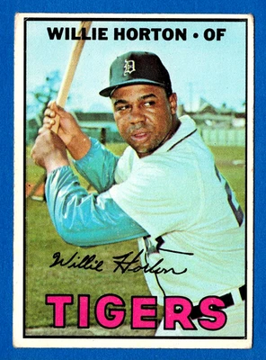 1967 TOPPS #465 WILLIE HORTON DETROIT TIGERS CARD -- LOW GRADE - Image 1 of 2
