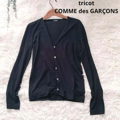Cárdigan tricot COMME des GARCONS Negro Algodón Manga Larga Mujer Talla Única Japón Foto 1 de 4