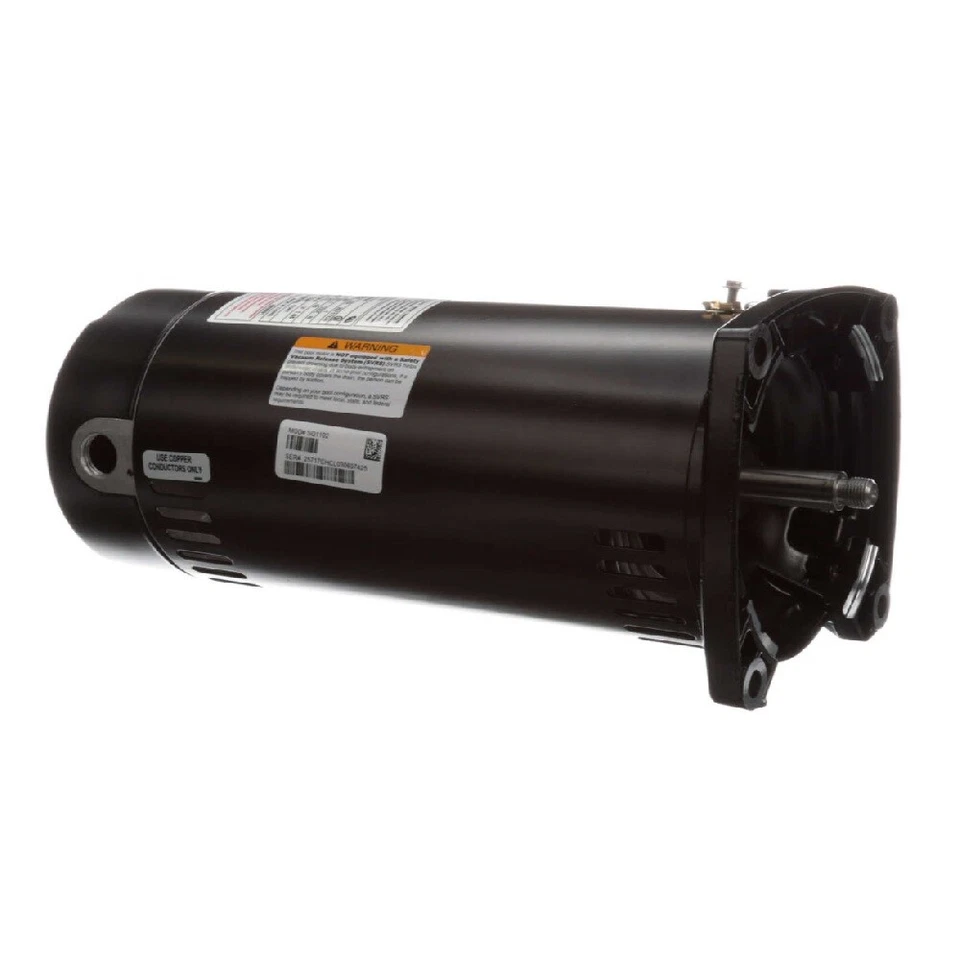 AO Smith SQ1102 Full Rated Square Flange 1 HP Swimming Pool Motor - Image 1 of 1