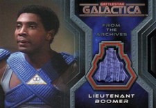 Battlestar Galactica Colonial Warriors Lieutenant Boomer Costume Card CC7