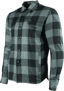 Speed and Strength True Grit Armored Moto Shirt Grey - Large - Picture 1 of 3