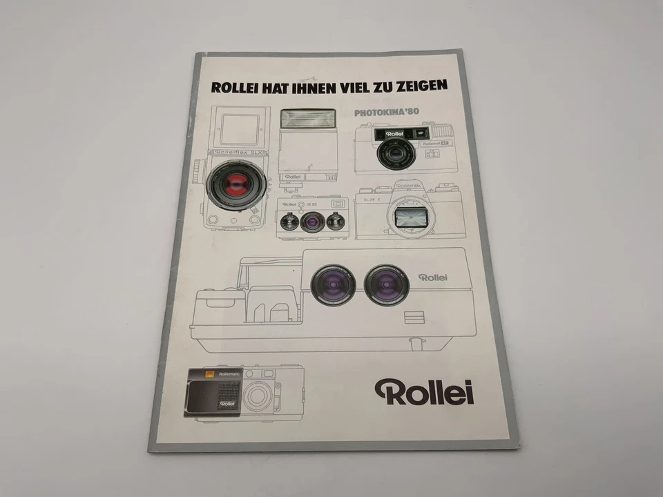 Rollei Hat You Many Zu Show Photokina 80 Guide German - Image 1 of 1
