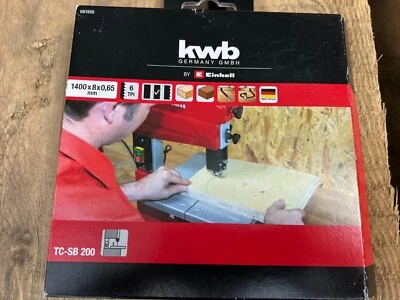 KWB Bandsägeblatt 1400 x 8 x 0,65mm Bandsägen Sägeblatt  / Cont2Pal1k4 - Bild 1 von 4