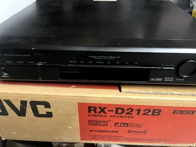 JVC RX-D212B 7-Channel Receiver Digital Amplifier - Tested - Image 1 of 4