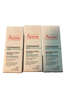 AVENE Cleanance Acne Medicated Clearing Treatment Cream 5 Samples - Picture 1 of 2