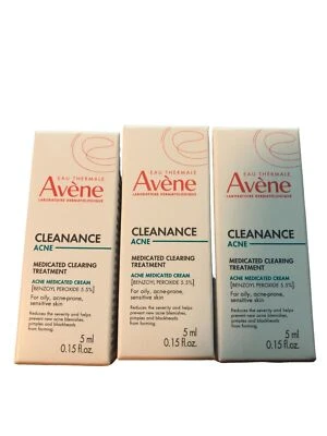 AVENE Cleanance Acne Medicated Clearing Treatment Cream 5 Samples - Image 1 of 2
