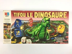 Tifou Le Dinosaure / Jeu De Société Complet Vintage MB - Picture 1 of 6