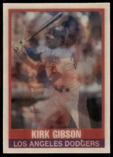 1989 SPORTFLICS. KIRK GIBSON LOS ANGELES DODGERS #65
