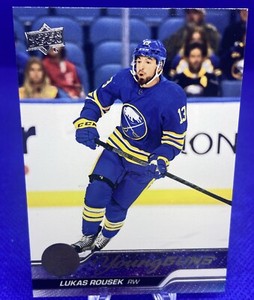 2023-24 Upper Deck Series 1 Young Guns Lukas Rousek #233 Buffalo Sabres