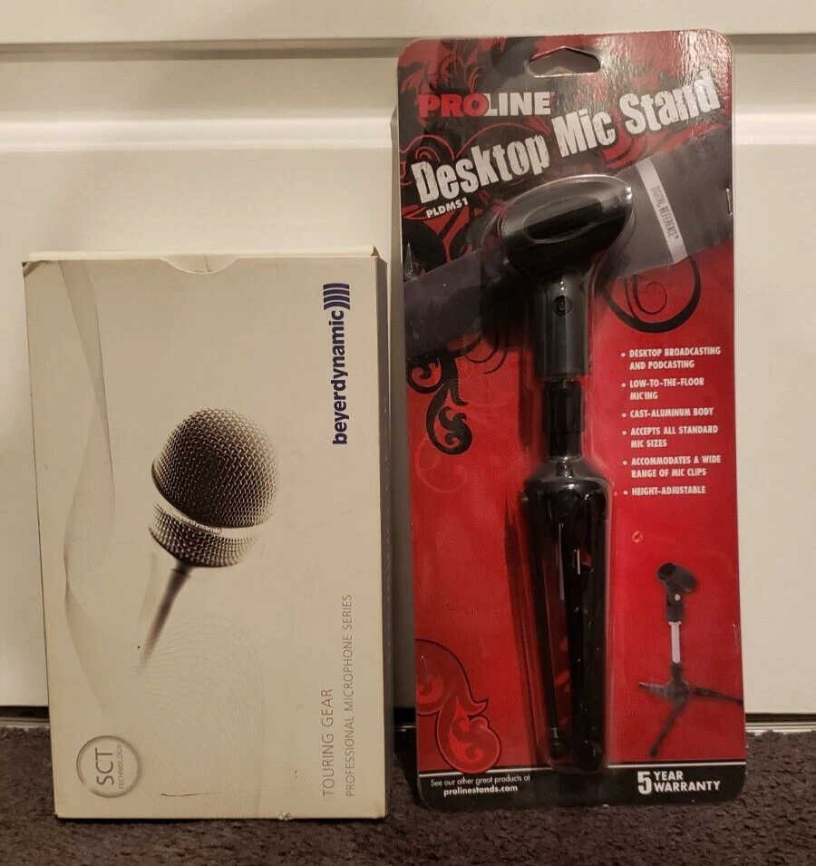 BeyerDynamic TG V30d Dynamic Vocal Microphone with 5-Ft Cable & ProLine Stand - Image 1 of 4