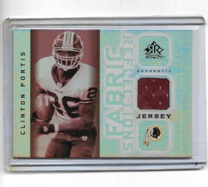 CLINTON PORTIS 2005 Upper Deck Football Fabric Reflections Jersey Patch (DS)