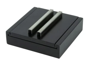 Zigarren-Set schwarz mit Ascher und Cutter,mit Schiebedeckel - Bild 1 von 1