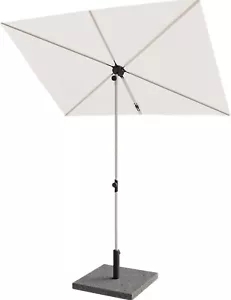Grand patio Jena 6x4’ Balcony, Patio Umbrella, 360° Roating Tilt Parasol-Beige - Picture 1 of 11