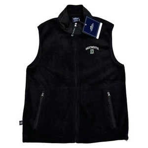 DARTMOUTH COLLEGE Fleece Ridgeline Mens Black Light University Vest Mens Small - Picture 1 of 4